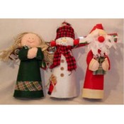 10" Handcrafted Tree Topper Assortment