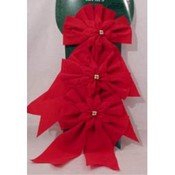 Velvet Bows - 3pc set