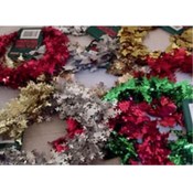 25 Foot Tinsel Wire Garland Assortment