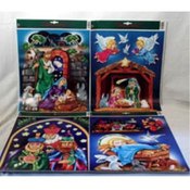 Nativity Window Cling Assortment