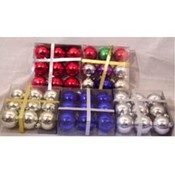 9pk Round Bulb Ornament Assortment