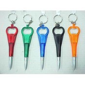 Bottle Opener Pen Keychain