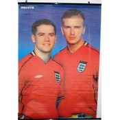 David Beckham &amp; Michael Owen - Wall Poster
