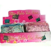 Glitter Fabric Coin Purse