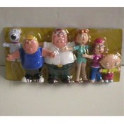 FAMILY GUY 6PK BENDABLE FIGURINES