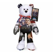 Ronald Reagan 9" Beanie Bear