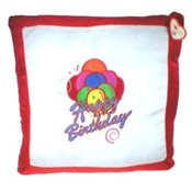 Happy Birthday Plush Pillow
