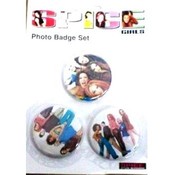 Spice Girls Retro Photo Badge Set