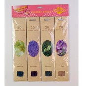 80 Pc Incense Sticks Floral 6 Flavors
