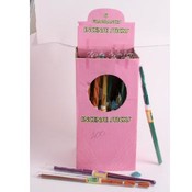 28 Piece Incense In Glass Tube Color Box 6 Floral
