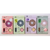 36 Piece Incense Set On Card Floral