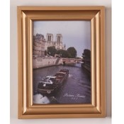 Wood-Look Plastic Frame - 5x7 Natural