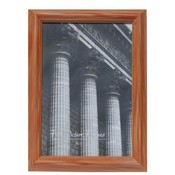 Wood Look - Plastic Picture Frame - 5x7 Dark