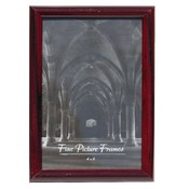 Wood Look Plastic Frame - 4x6 Cherry