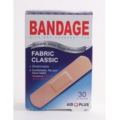 Adhesive Bandages 30Ct Fabric Classic