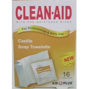 16 Count Castile Soap Towlette