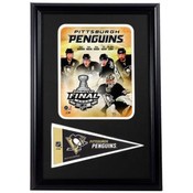 Pittsburgh Penguins Stanley Cup Pennant frame