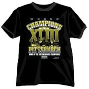 Pittsburgh Championship Black T-Shirt