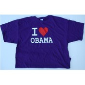 I love Obama Blue T-shirt