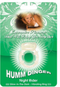 UPC 818631021499 product image for Humm Dinger Vibrating Cockring - Glow In The Dark | upcitemdb.com