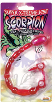 UPC 818631022984 product image for Scorpion Dual Pleasure Ring W/Anal Vibe | upcitemdb.com