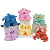 5.5" 6 Assorted Plush Animal Couples