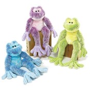 19" 3 Assorted Color Frogs