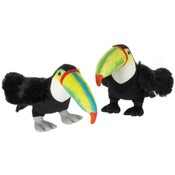 9" Toucan With Assorted Color Beaks