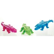15" 3 Assorted Glitter Aligator