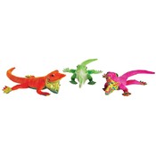 18" 3 Assorted Glittered Anole