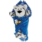 Blanket Babies-11" White Tiger In Baby Blanket