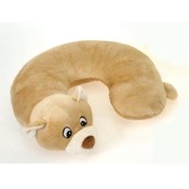 11.5" Neck Rest- Beige Color Bear