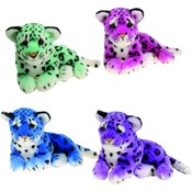 10" 4 Assorted Color Laydown Leopard