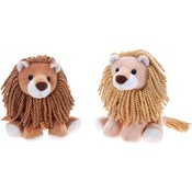 7.5" 2 Assorted Color Sitting Lions