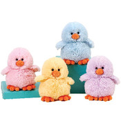 6" 4 Assorted Easter Chicks