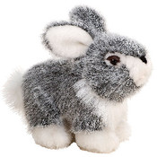 7.5"  Gray Color Rabbit