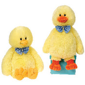 17" 2 Assorted Long Body Duck And Chick