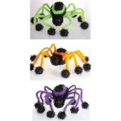 4" 3 Asst. Hi-Mink Spider W/Suction Cup