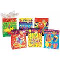 Large Gift Bag Birthday With Cuff Hot Stamp Design