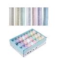 Flower Pattern Embossed Ribbon Assortment