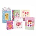 Extra Large Gift Bag Matte Flower Design