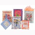 Medium Gift Bags  Matte Floral Design Assorted