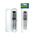 2 Pack - Roller Ball Pens in PVC Box w/ Header