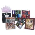 Medium Size Gift Bags Assorted Masculine Prints