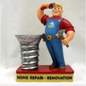 Home Repair Mascot Desk Figurine