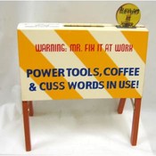 Mr. Fix It Standing Sign