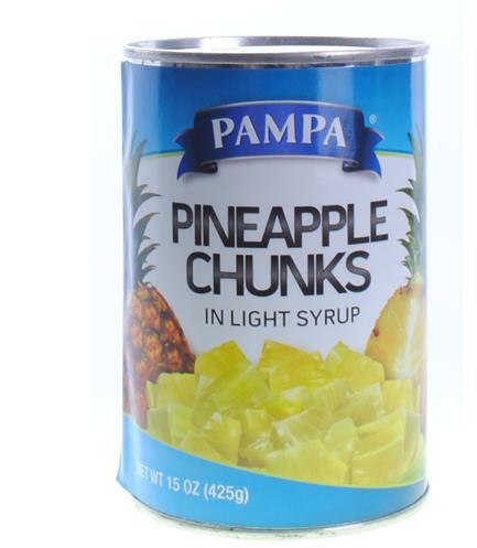 UPC 876941004120 product image for Pampa Pineapple Chunks-Canned | upcitemdb.com