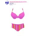 BodyForm Stripe Print Bra Set