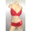 Jolie 2-Tone Bra &amp; Boyleg Set