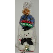 Graduation Bear with Candy &amp; Balloon